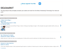 Tablet Screenshot of ideasmarkit.com